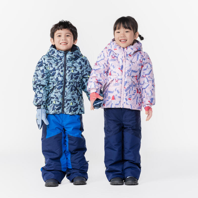 Junior Girl’s Warm Ski Jacket 100