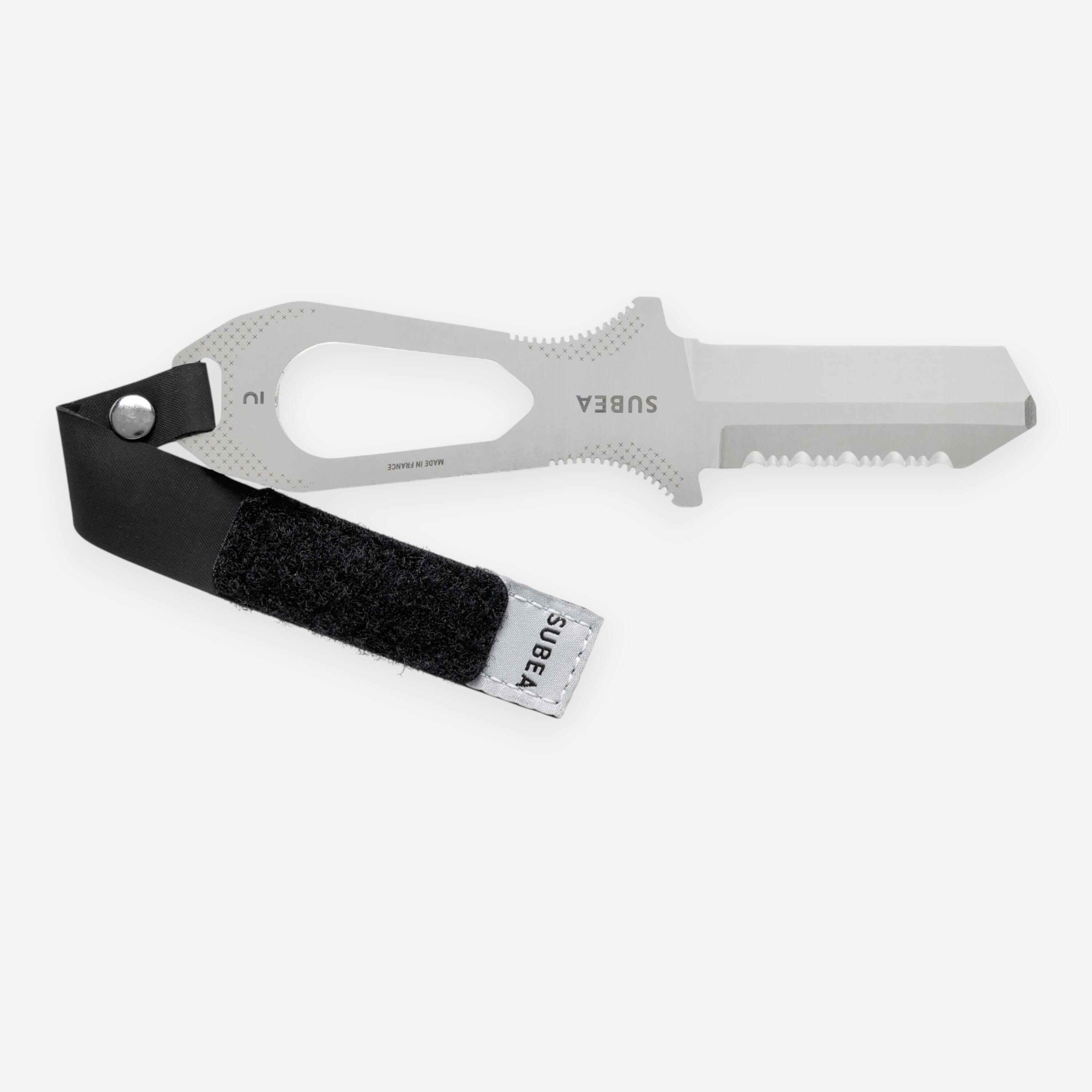 Coltello subacquea acciaio inox 9/9
