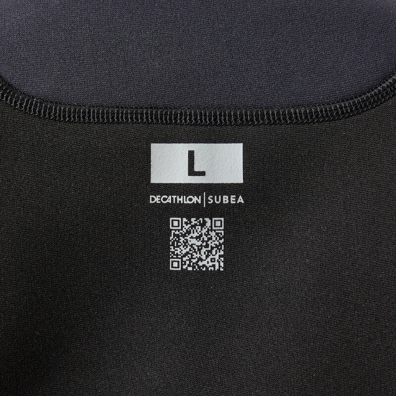 Herenshorty neopreen 2 mm Easy diagonale frontzip