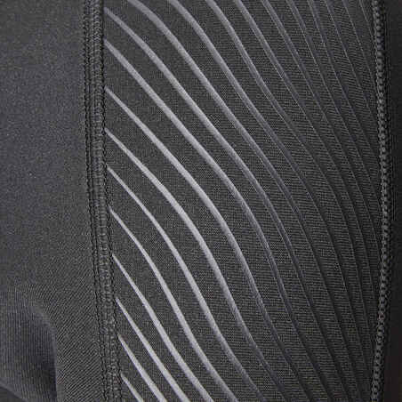 Men's 2 mm neoprene shorty wetsuit with diagonal front zip Easy