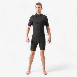 Shorty Neoprene 2mm Easy avec fermeture diagonale frontal Homme frontzip