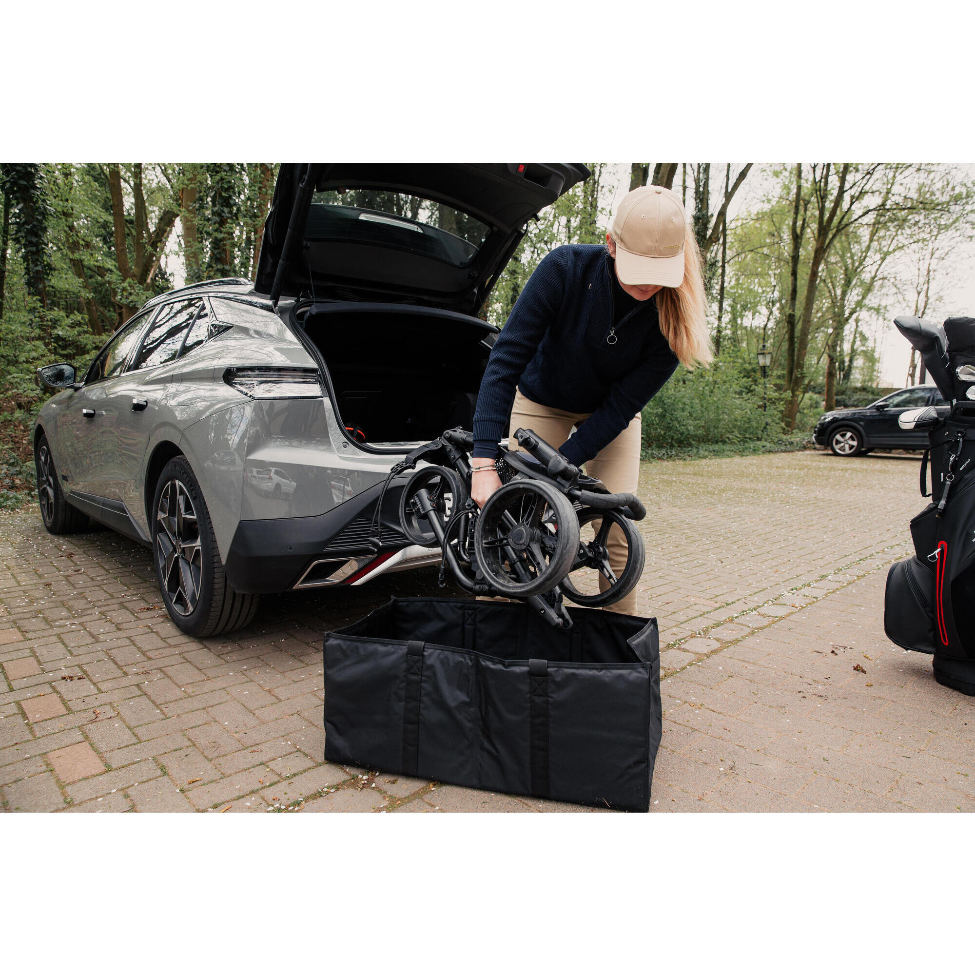 Golf cart bag for car trunk - INESIS