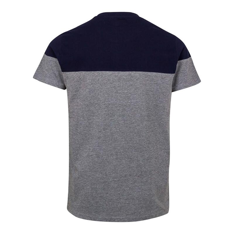 TEE-SHIRT KAPPA SIANO MANCHES COURTES ENFANT BLEU GRIS