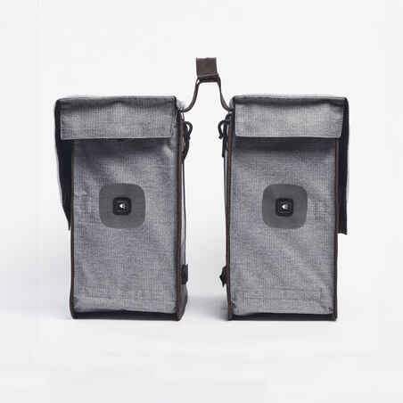 Διπλή τσάντα 2 x 20L 500 - Γκρι LTD