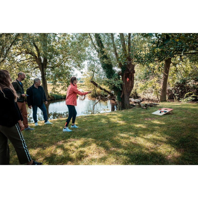 Cornhole Spielset Kompakt - 1 Brett mit 8 Säckchen