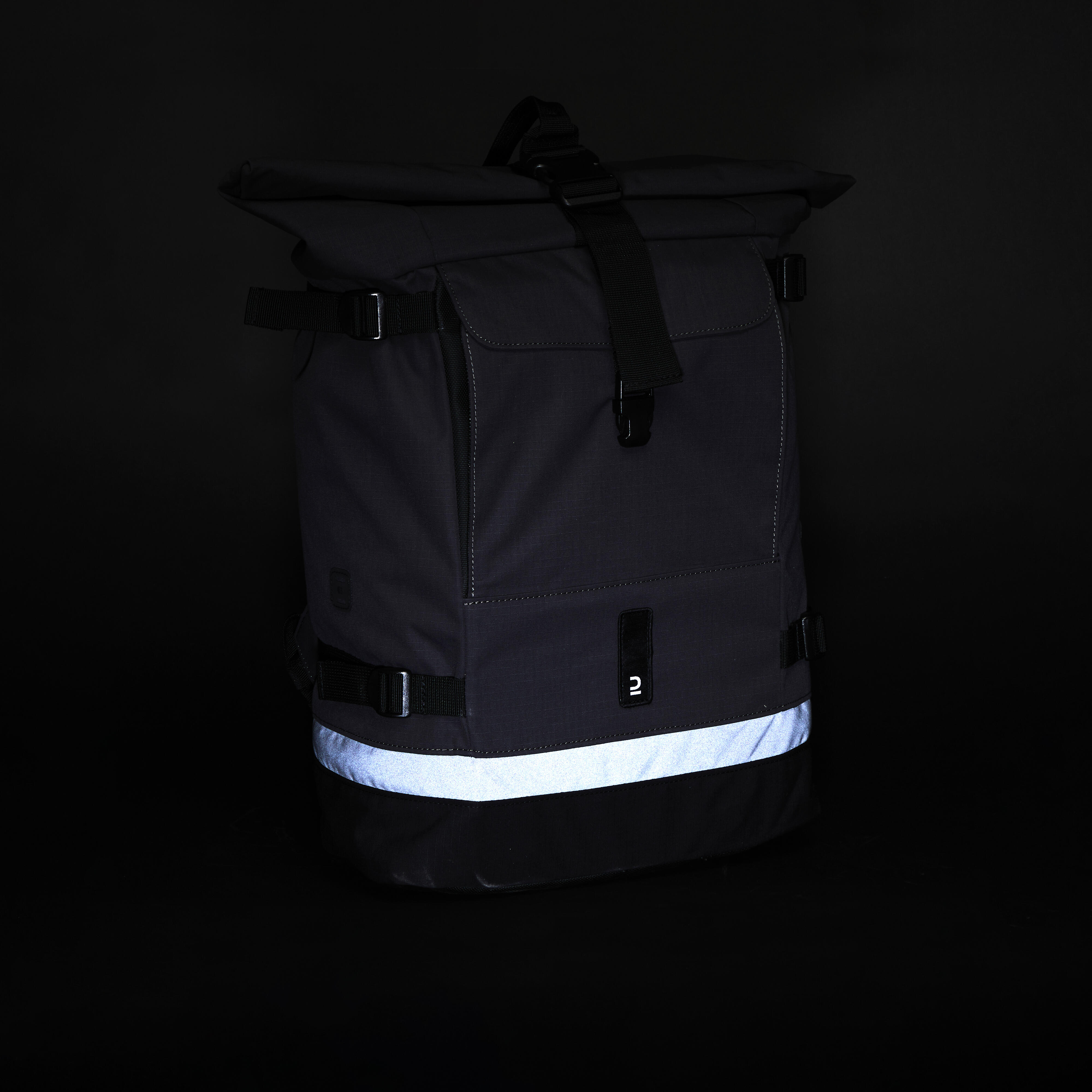 Sac à dos de vélo pour porte-bagages simple 25 L - BTWIN