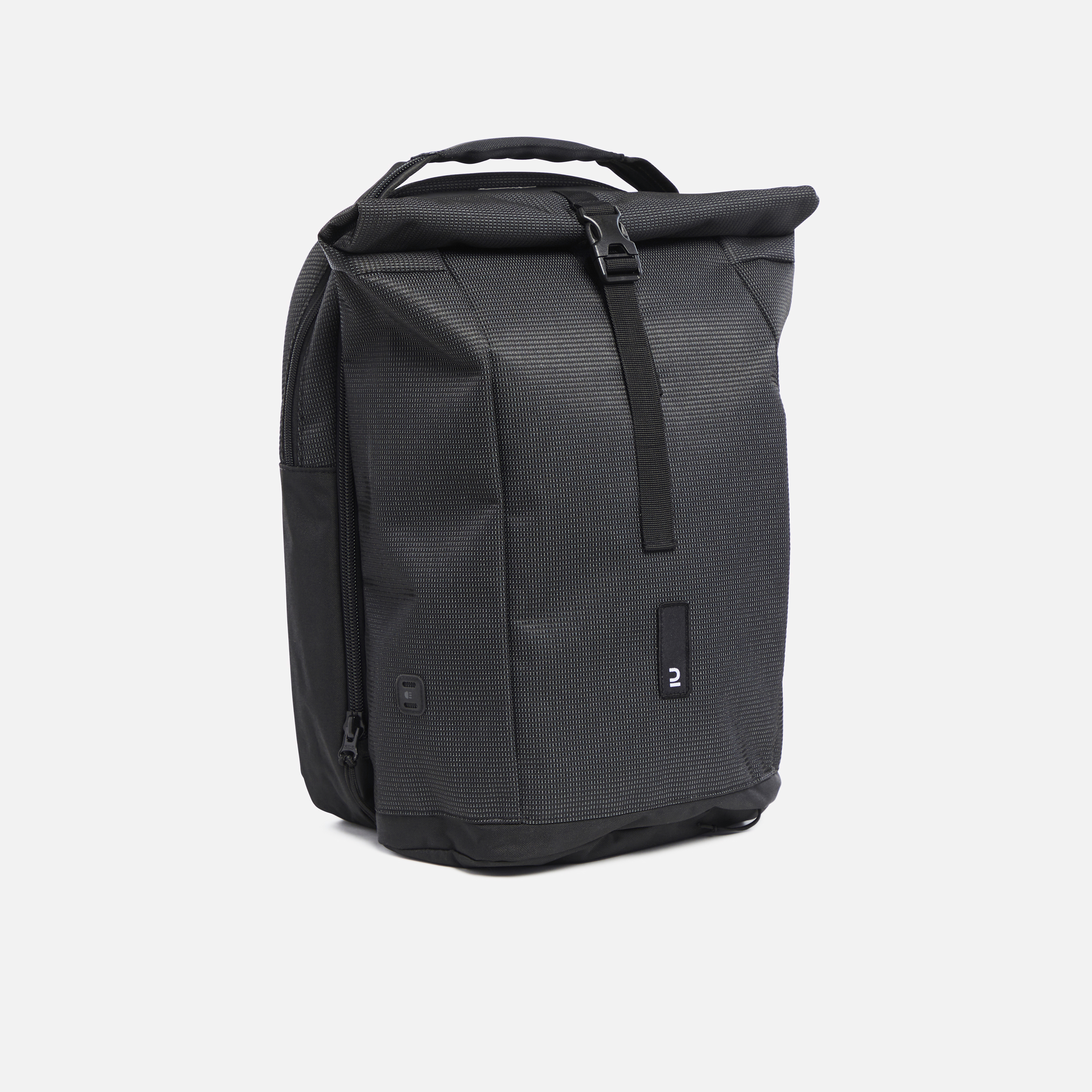 Sac a dos velo pour porte bagages double 27 litres reflectif - Vélos & Accessoires - BTWIN- Clubs - Entreprises - Collectivités - Associations
