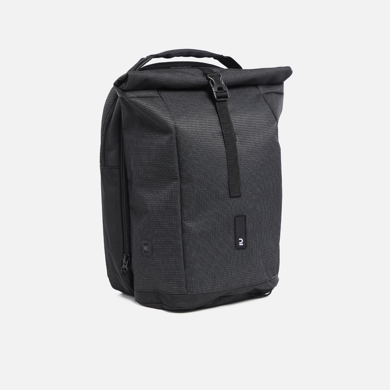 SAC A DOS VELO POUR PORTE BAGAGES DOUBLE 27 LITRES REFLECTIF pour