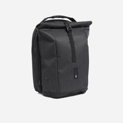 SAC A DOS VELO POUR PORTE BAGAGES DOUBLE 27 LITRES REFLECTIF