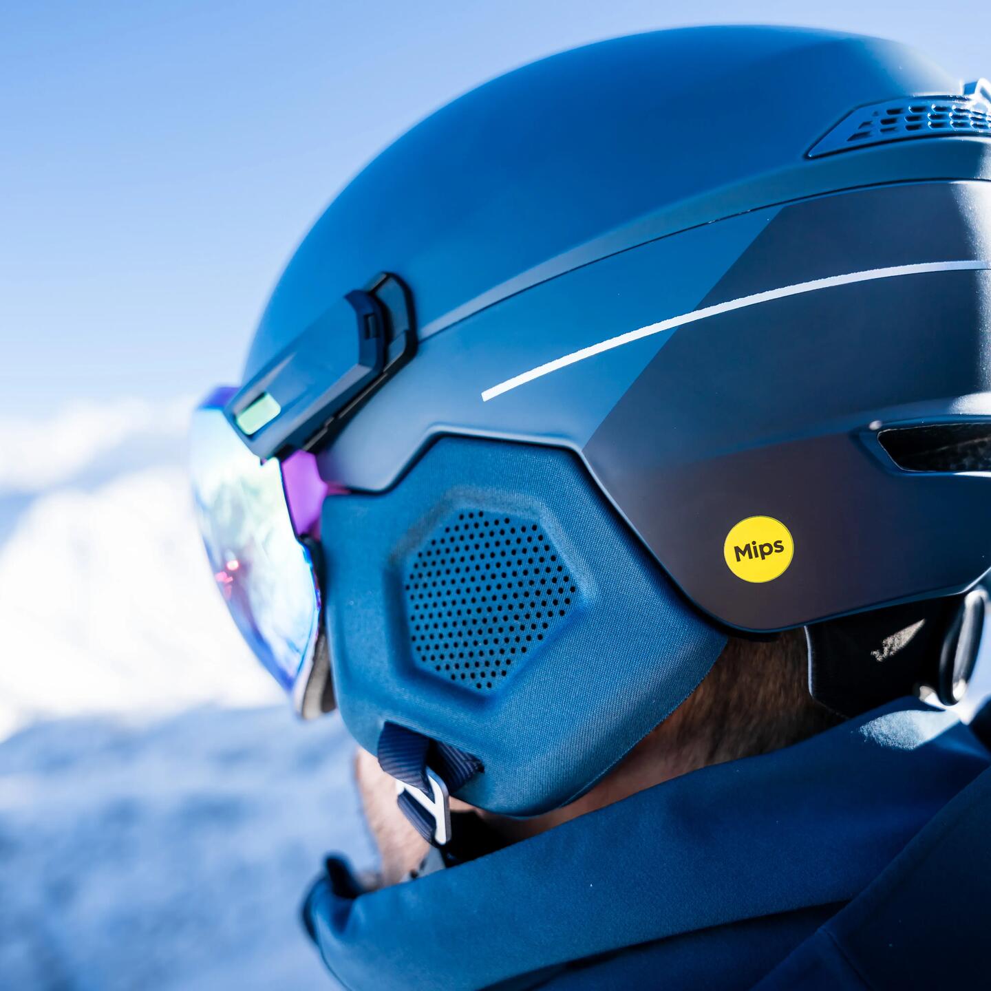 DECATHLON Skihelm mit Visier PST 950 MIPS Detail