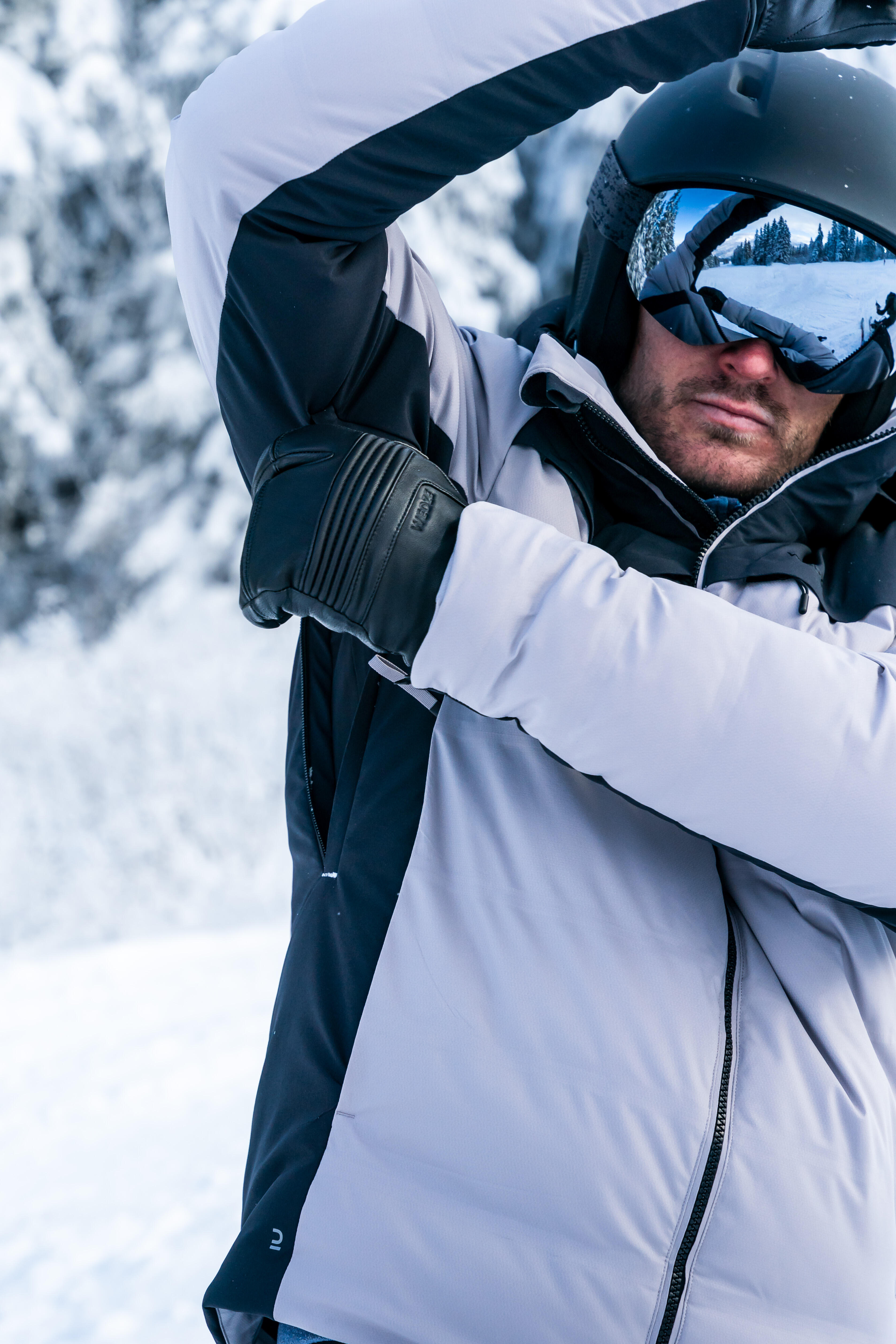 Men’s Very Warm and Ventilated Ski Jacket, 500 Warm - WEDZE