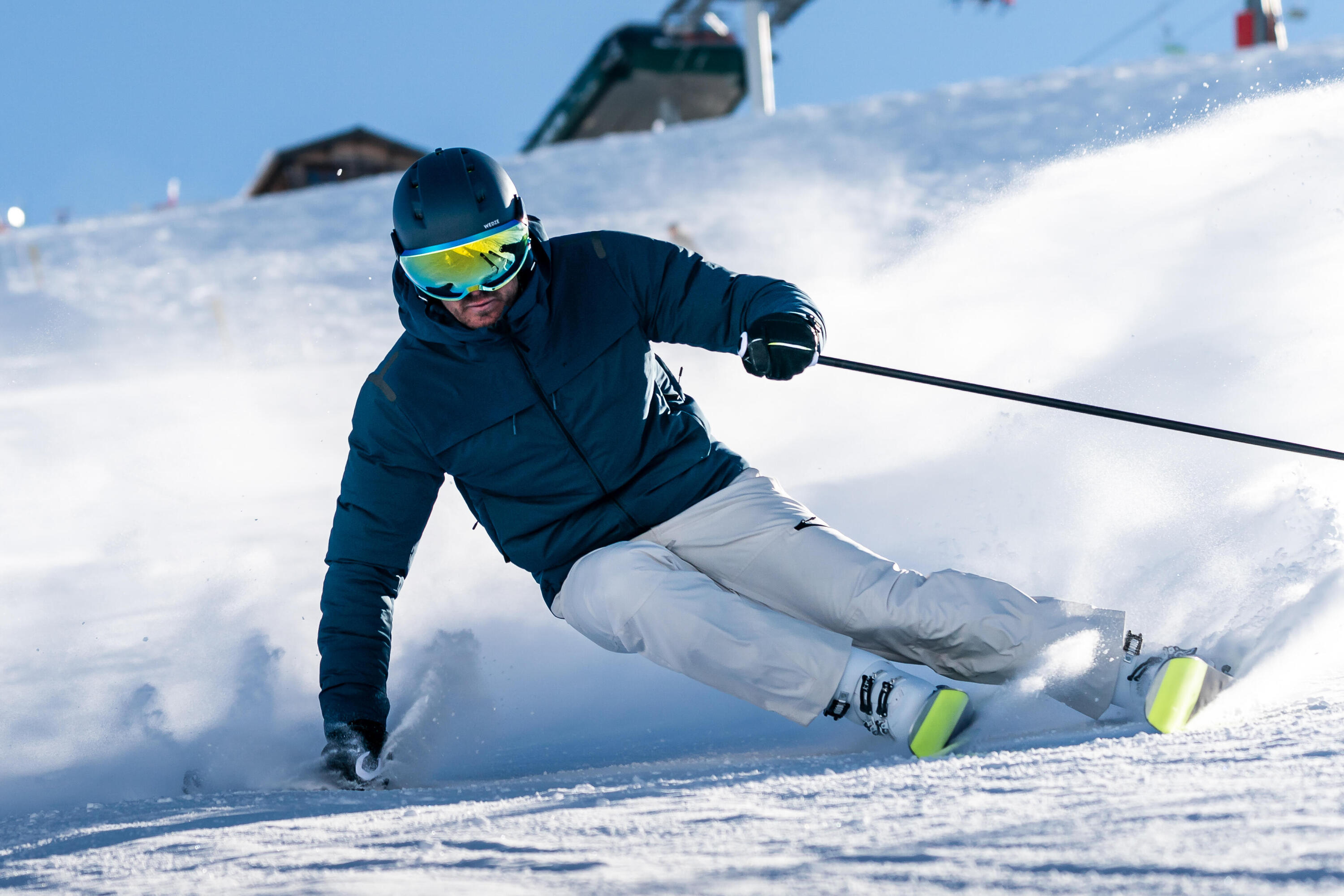Manteau de ski chaud et ventilé homme, 500 20/21