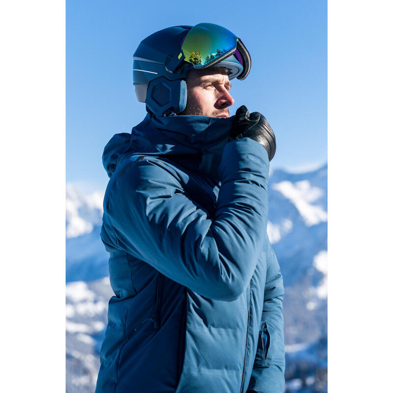 Skihelm mit Visier Erwachsene - PST 950 MIPS blau