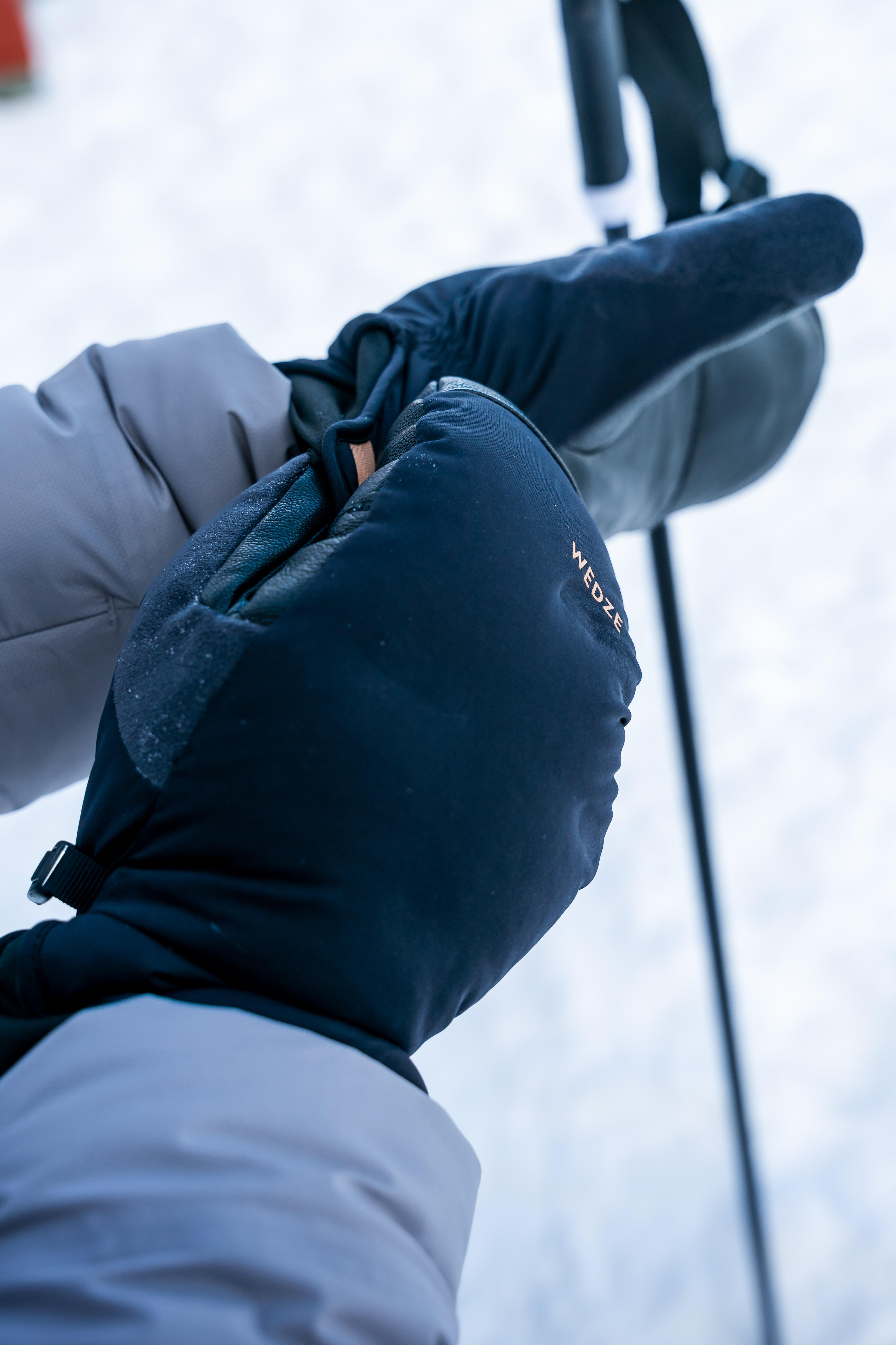 Warm and Waterproof Ski Mittens – 100 - WEDZE
