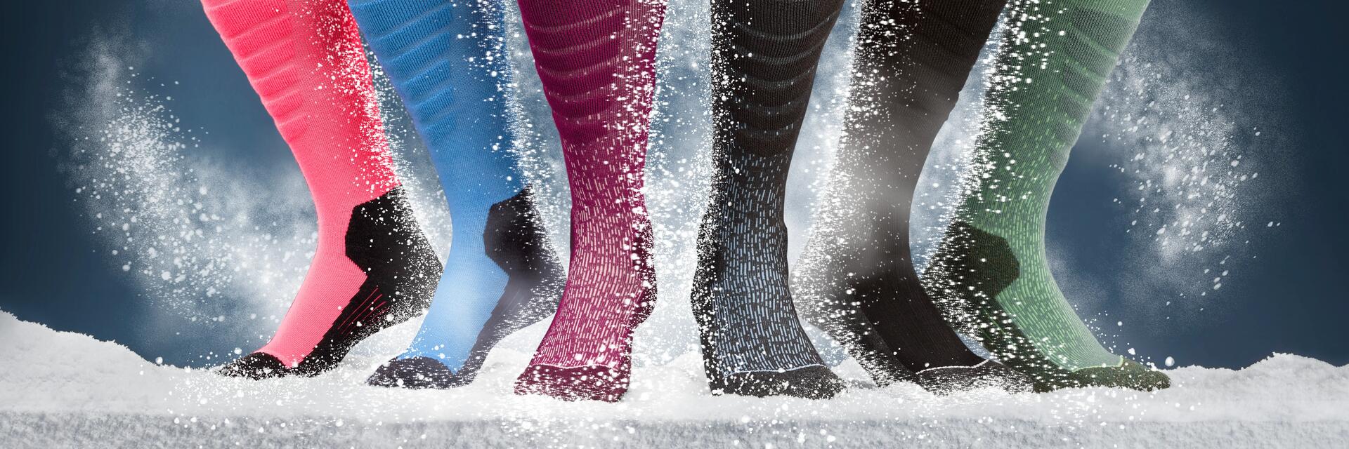 Comment choisir ses chaussettes de ski et de planche à neige?