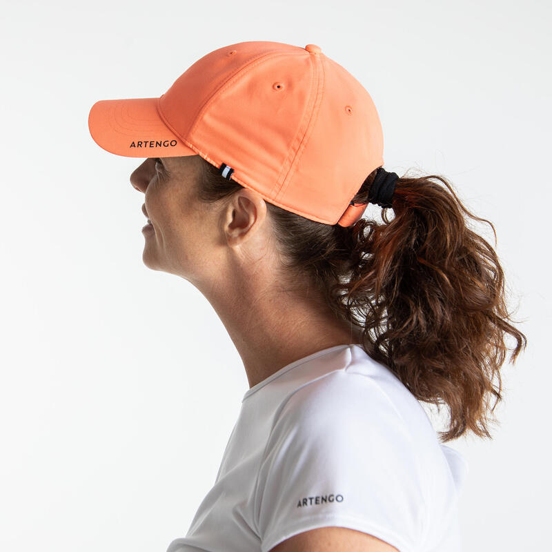 Cappellino tennis unisex TC 500 corallo