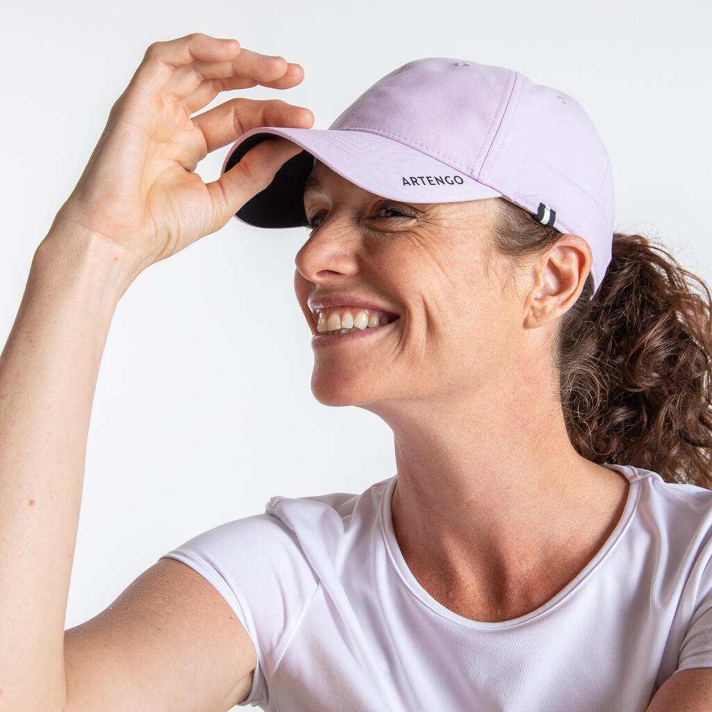 Casquette de sport artengo tc 500 violet clair t56
