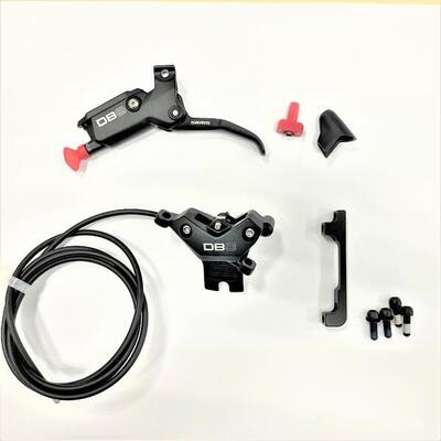 Set hydraulische schijfremmen db8 4 zuigers vooraan/achteraan 200 mm