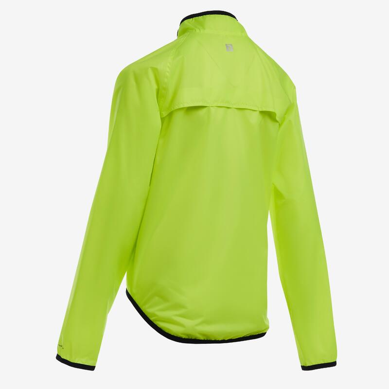 Kids' Cycling Waterproof Jacket 100 PPE BTWIN Decathlon