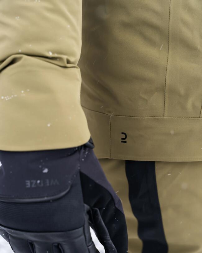 Giacca sci donna 900 verde oliva