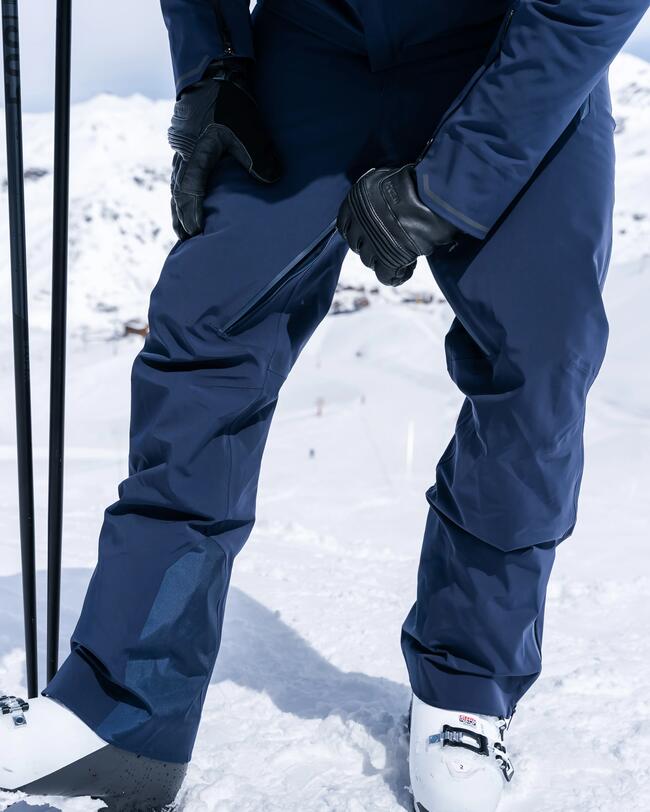 MEN’S SKI TROUSERS 900 - BLACK