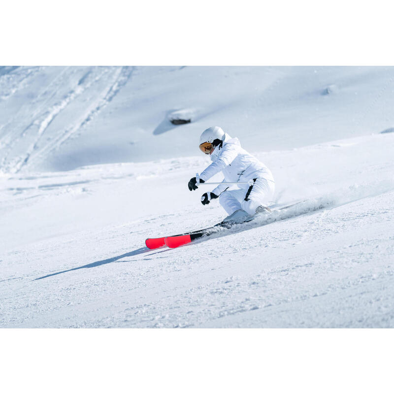 Pantalon de ski respirant qui assure la liberté de mouvement femme, 900 blanc