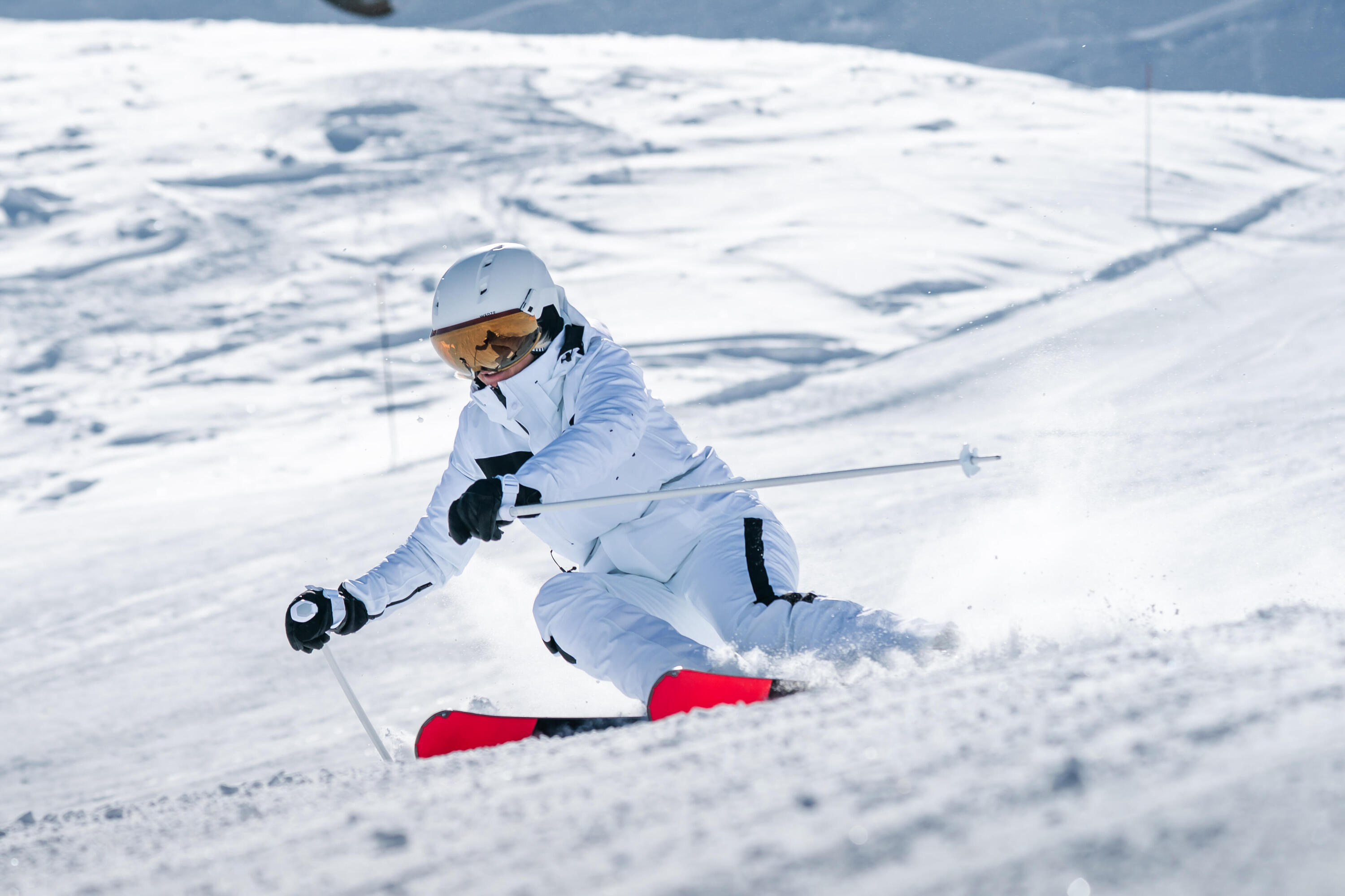 Casque de ski avec visière, PST 550 7/14