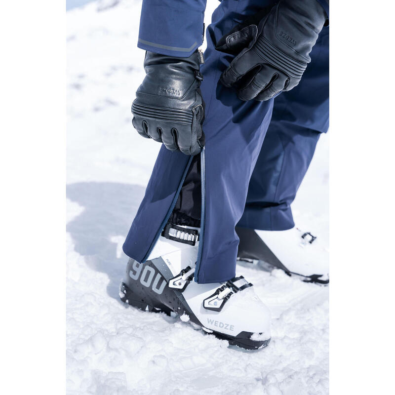 Pantalon de ski respirant qui assure la liberté de mouvement homme, 900 noir