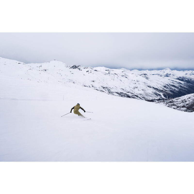 Pantalon de ski respirant qui assure la liberté de mouvement homme, 900 kaki