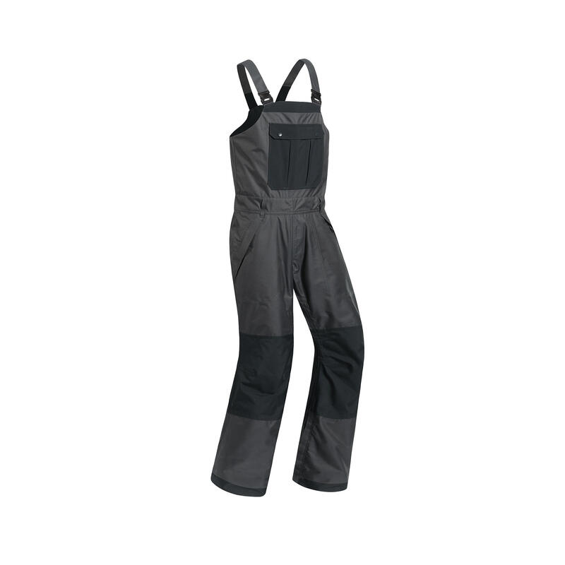 Snowboardhose Latzhose Erwachsene wasserdicht - 500 schwarz