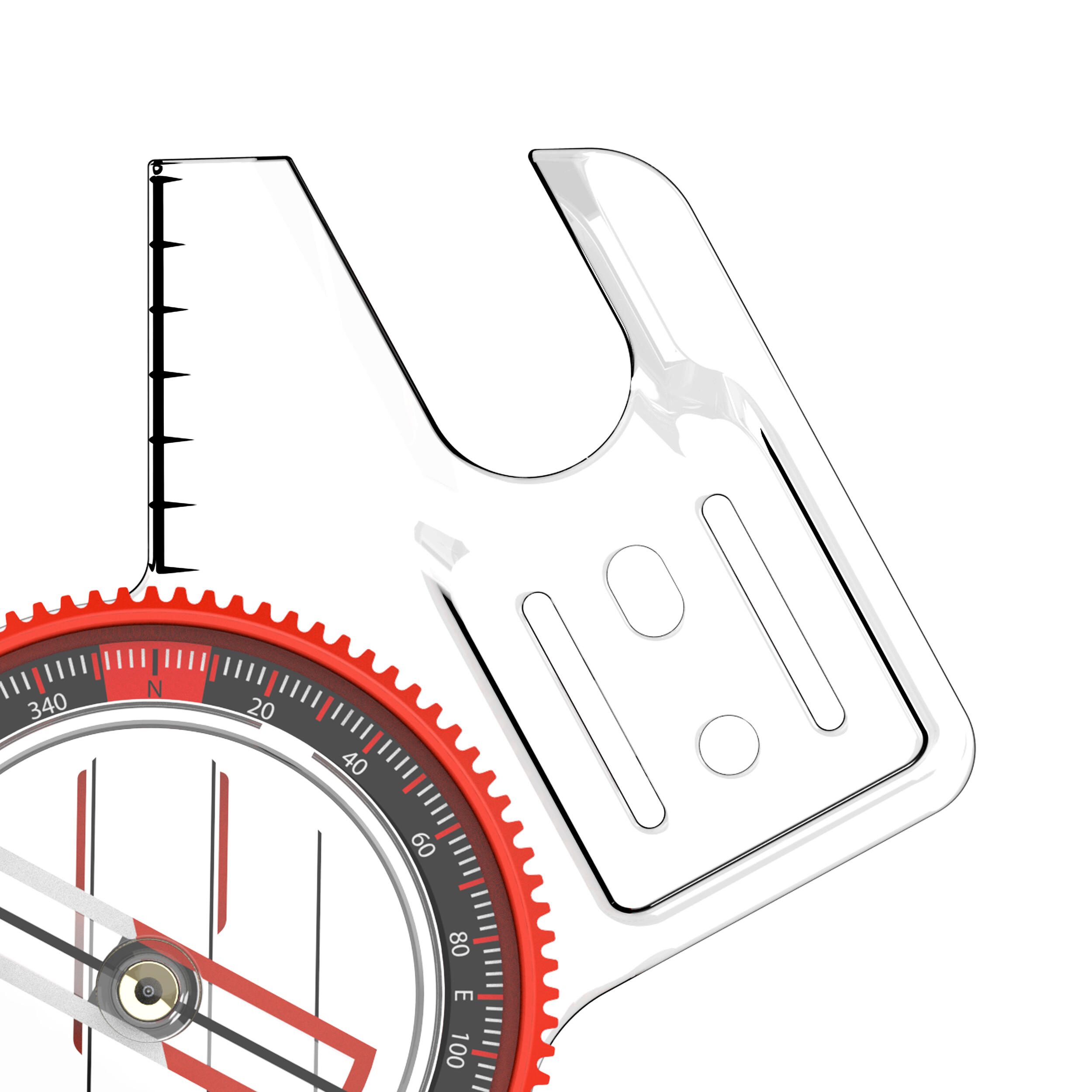 RACER 500 ORIENTEERING RIGHT- AND LEFT-THUMB COMPASS RACER 500 6/6