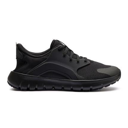 Zapatillas Caminar SW500.1 Hombre Negro Pie Estándar