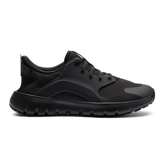 Zapatillas Caminar SW500.1 Hombre Negro Pie Estándar