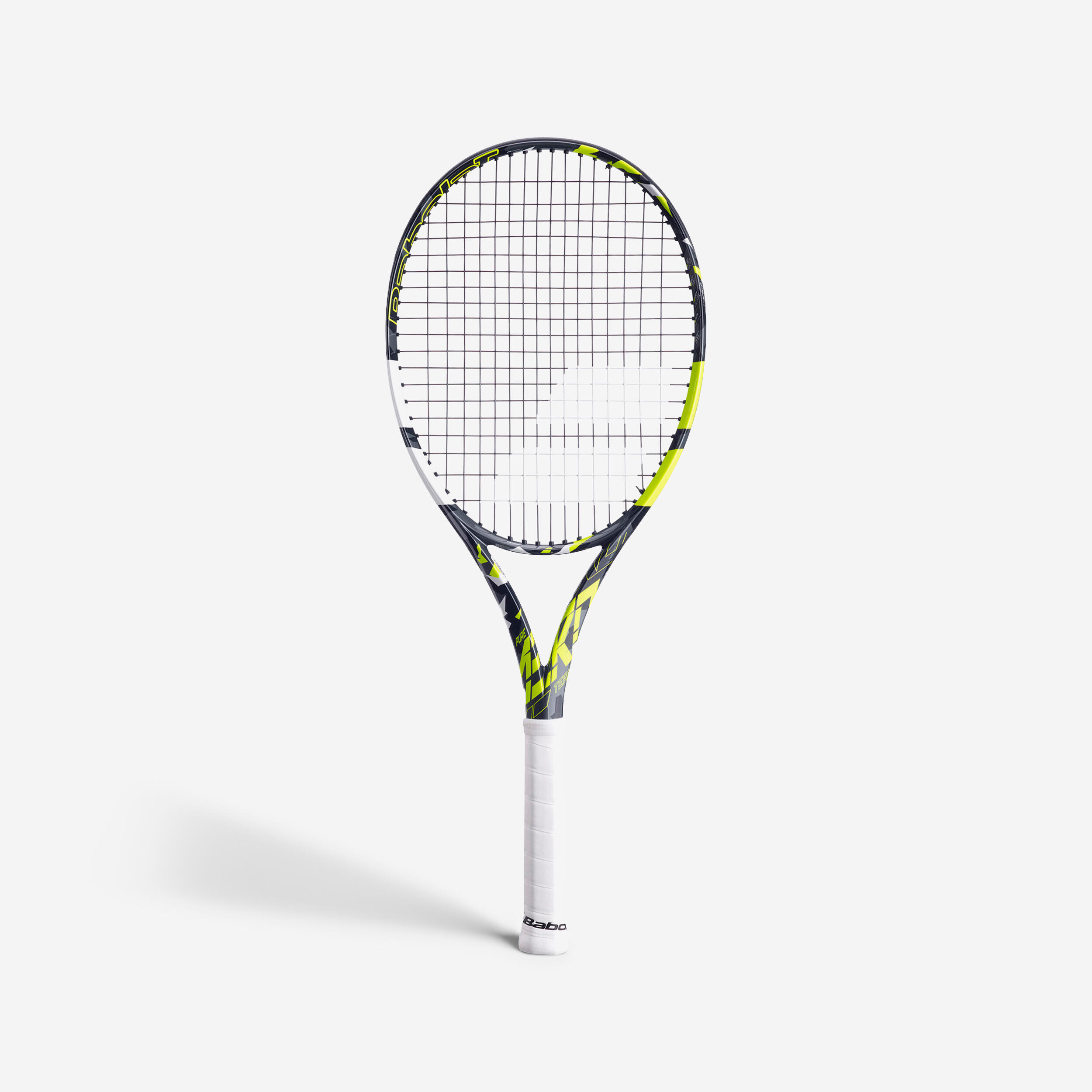 BABOLAT Tenisová raketa Pure Aero Team 285 g sivo-žltá GRIP 3