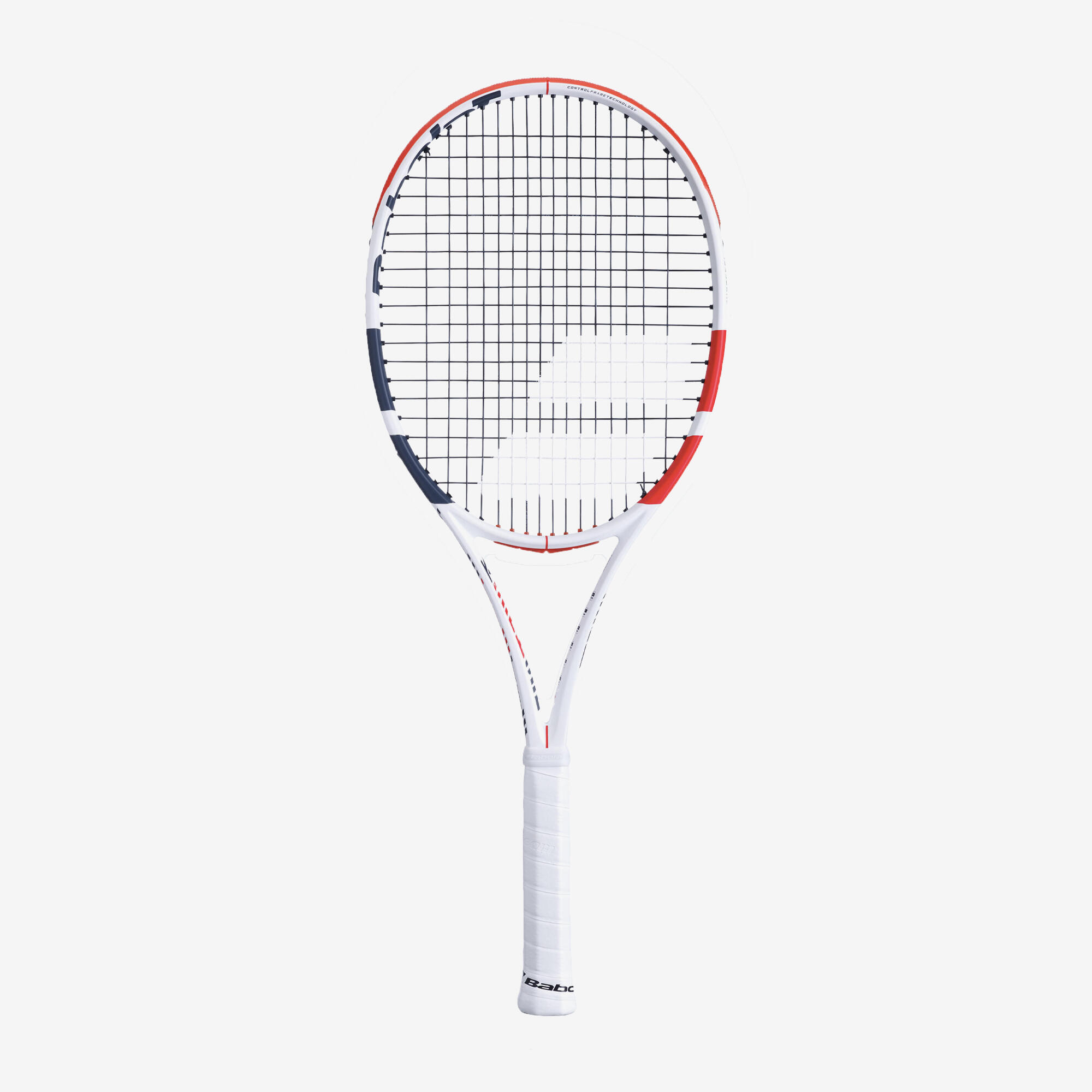 Adult Tennis Racket Pure Strike 16x19 305 g White Orange