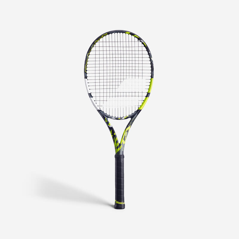 Tennisracket voor volwassenen Pure Aero grijs geel 300 g