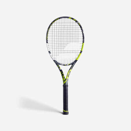 Reket za tenis za odrasle Pure Aero 300 g sivo-žuti