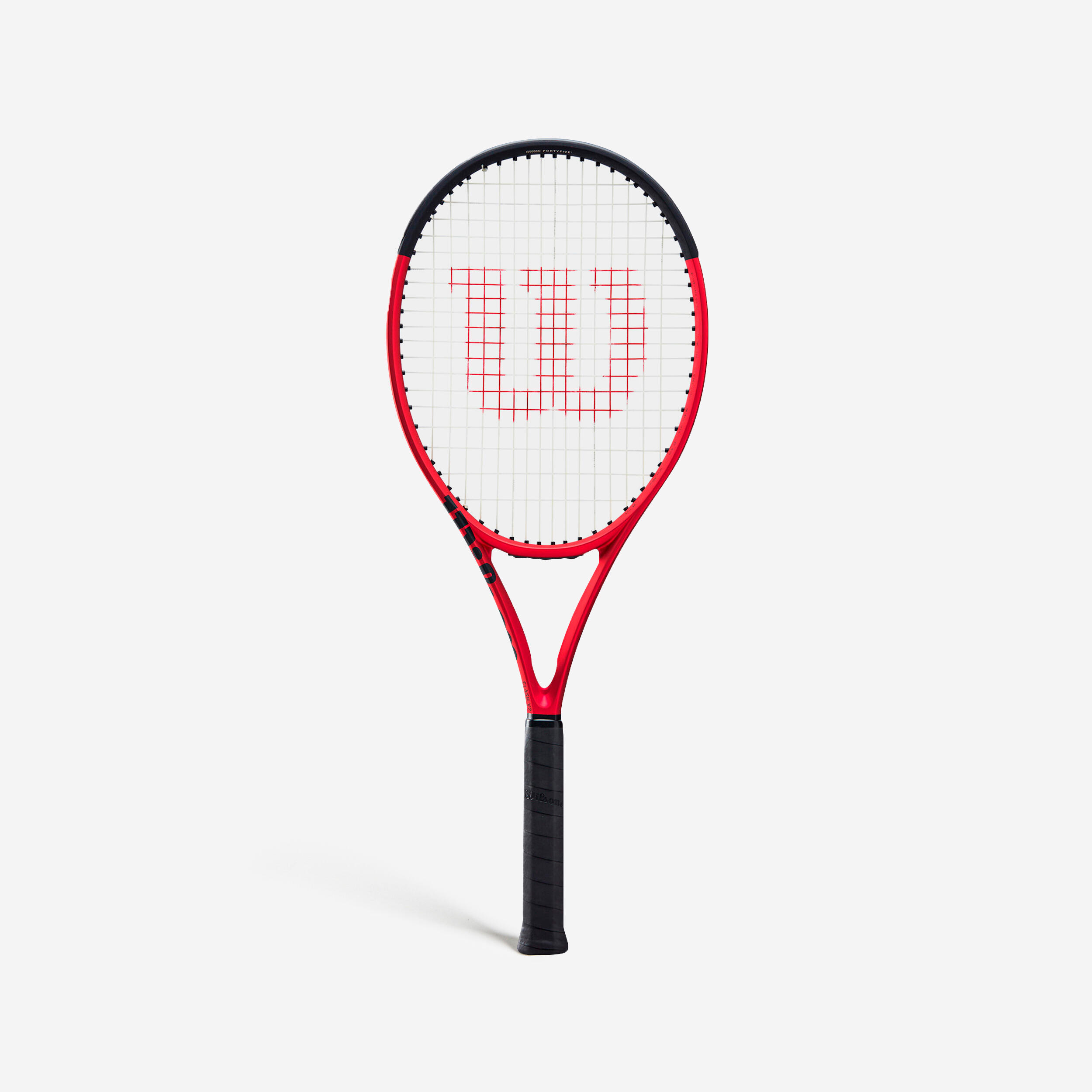 WILSON Adult Tennis Racket Clash 100L V2 280g - Black/Red