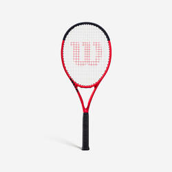 Raquette de tennis adulte - WILSON CLASH 100L V2 Noir Rouge 280g