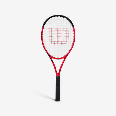 Tennisracket - WILSON CLASH 100L V2 vuxen svart/röd 280 g