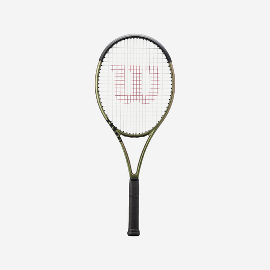 Raquette de tennis Adulte - WILSON BLADE 100 V8 Verte 300g non cordée