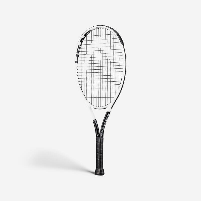 TENNISRACKET VOOR KINDEREN GRAPHENE 360+ SPEED 25 WIT ZWART