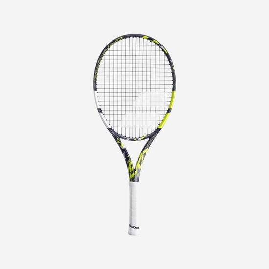Racchetta tennis bambino PURE AERO 26" nero-giallo