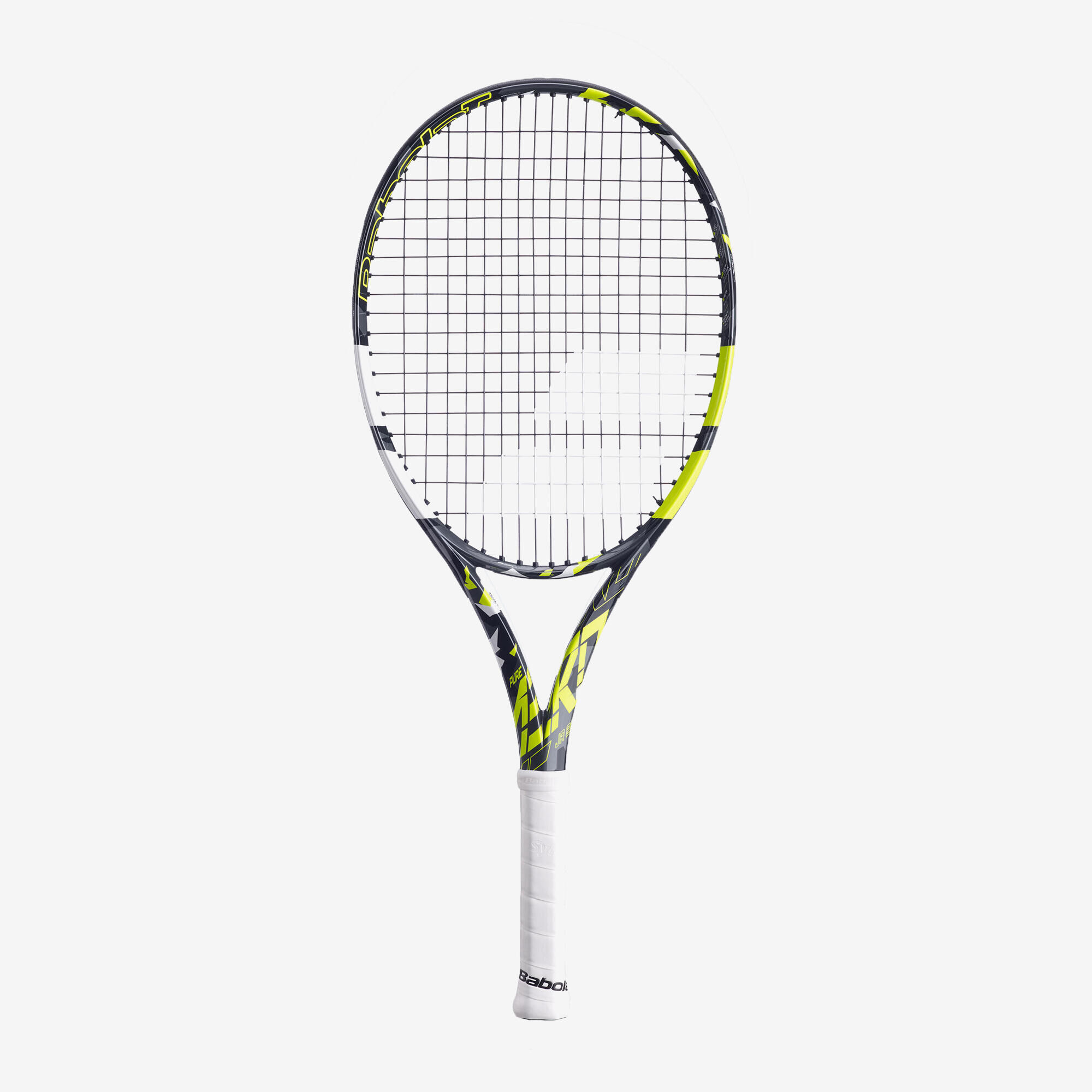 BABOLAT Pure Aero 26 Kids' Tennis Racket - Black/Yellow