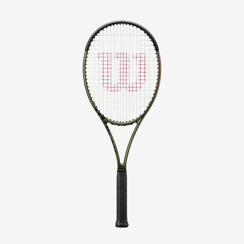 Raquette de tennis Adulte - Wilson BLADE 98 16x19 V8 Vert 305g non cordée