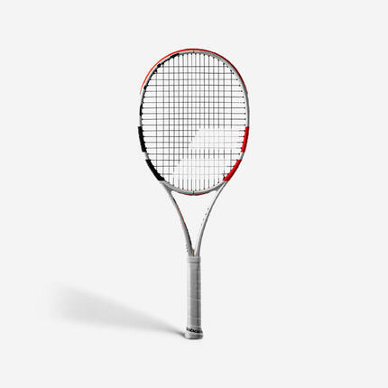 RAQUETTE DE TENNIS ADULTE - BABOLAT PURE STRIKE 100 Blanc rouge