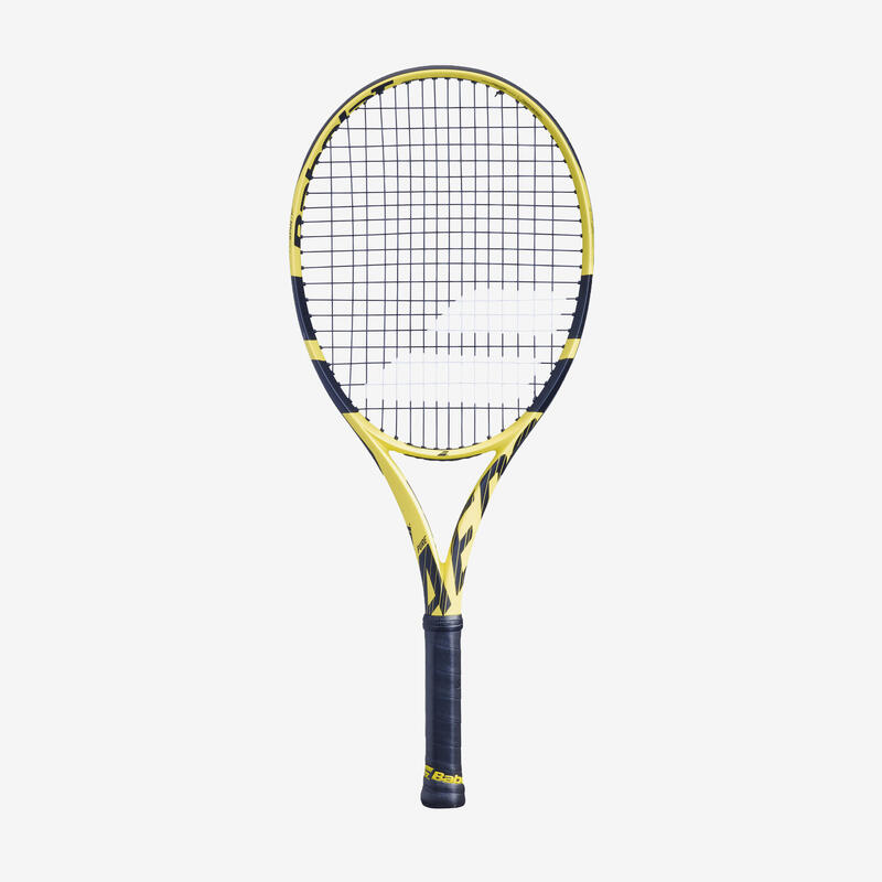 Tennisschläger Kinder Babolat - Pure Aero 26 schwarz/gelb