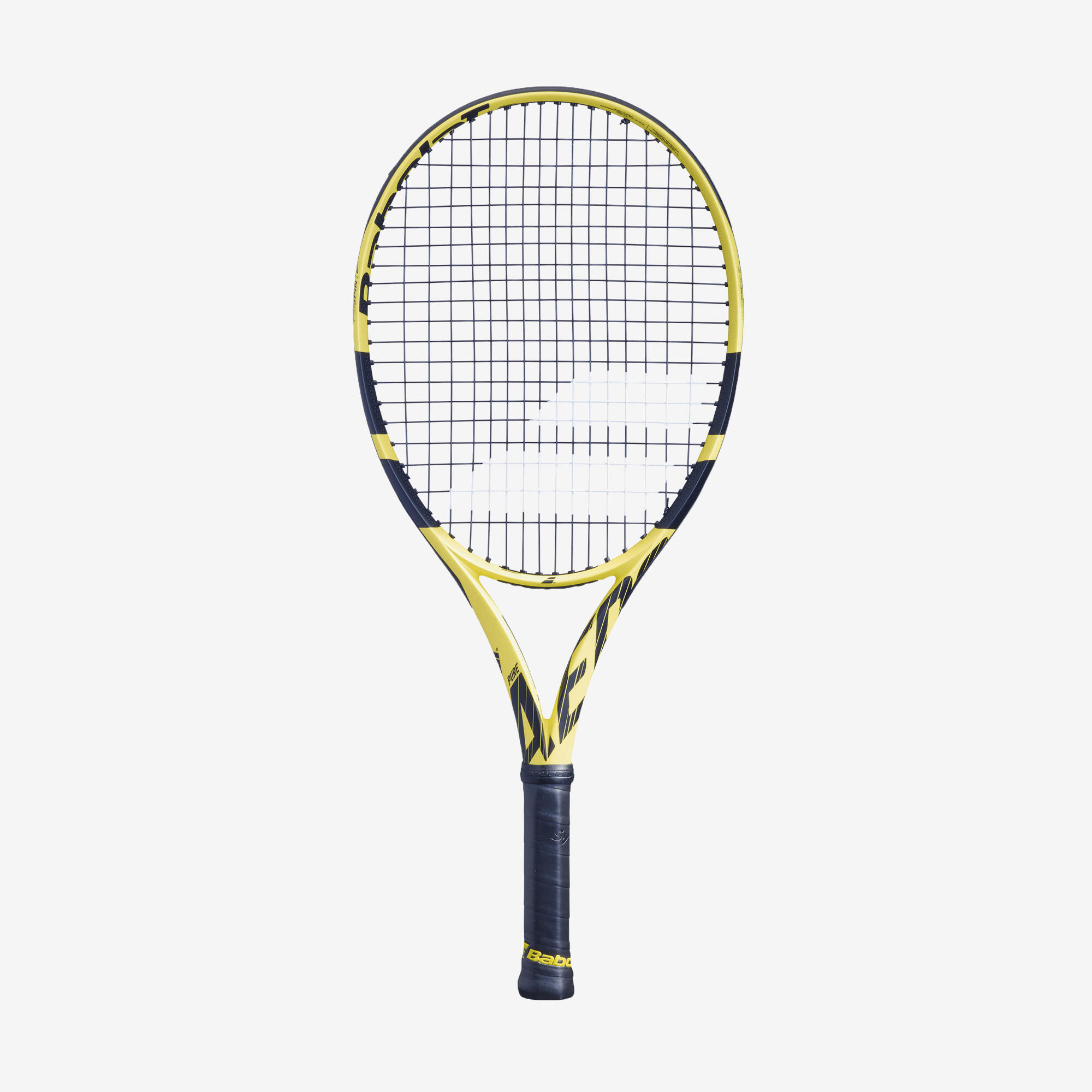 Avis RAQUETTE DE TENNIS ENFANT PURE AERO 25 NOIR JAUNE Decathlon