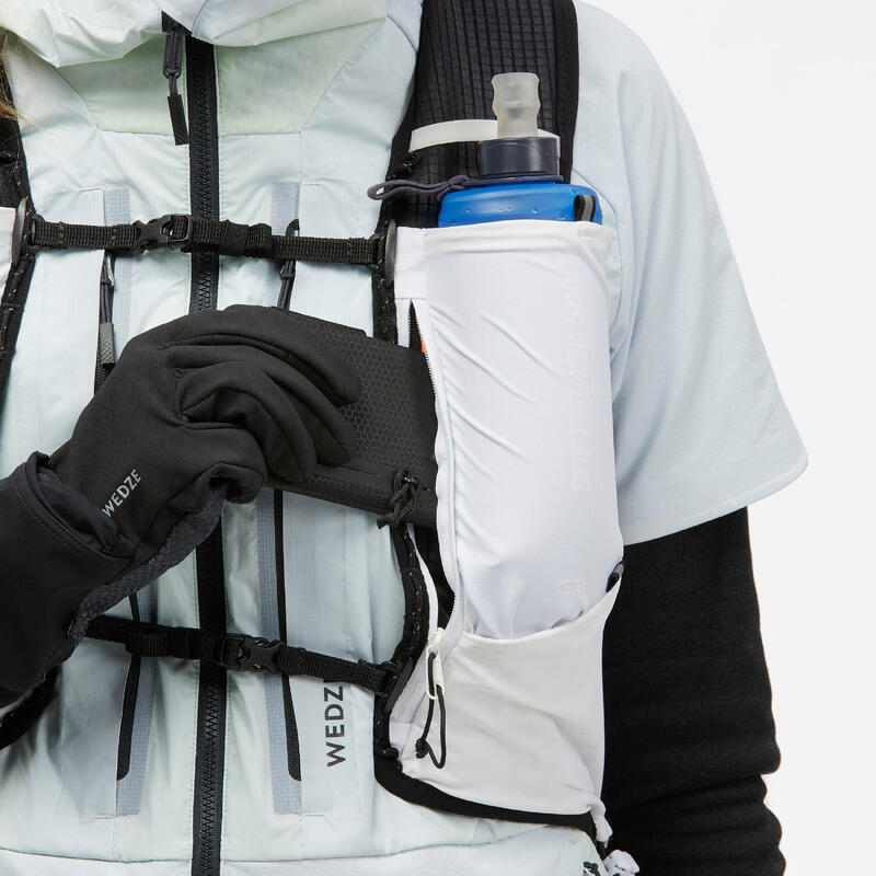 Toerski rugzak 17 l Pacer wit en zwart