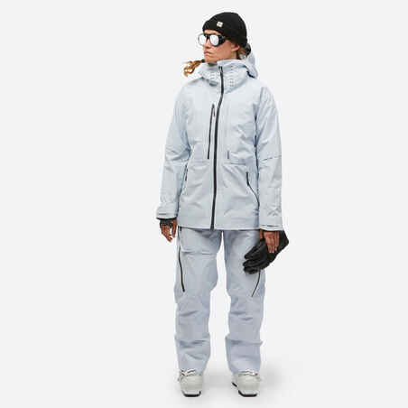 Women’s Ski Jacket FR 900 - Light Blue